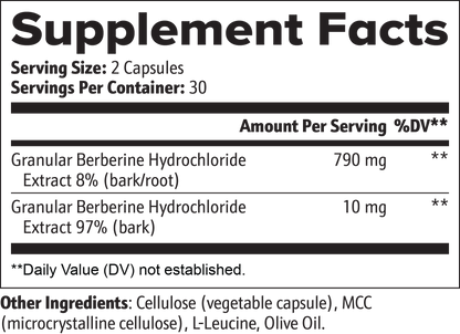 INTEGRIS Premium Golden Bark and Root Herbal Extract Complex 60 Capsules