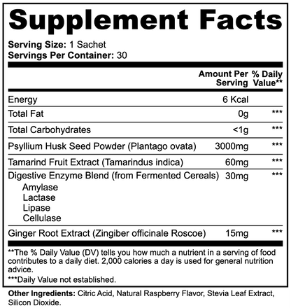 INTEGRIS Colon Gentle Cleanse Fiber and Digestive Enzyme Complex 30 Sachets