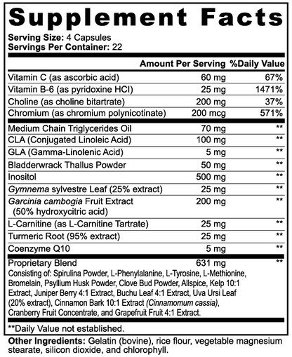INTEGRIS MCT Oil and L-Carnitine Fitness Formula Blend 60 Capsules
